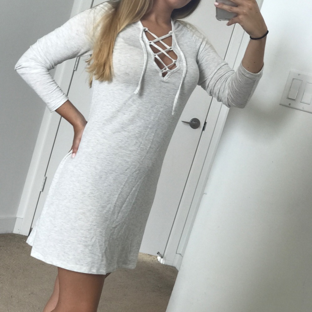 Nordstrom - Oatmeal gray dress